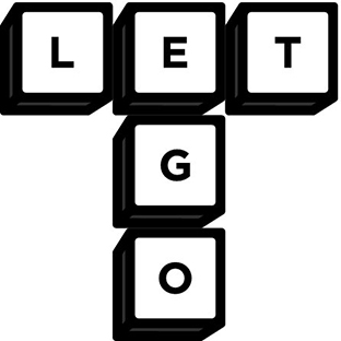 Diagram shows set of blocks are placed in t-shaped form with letters L, E, T, G, and O.