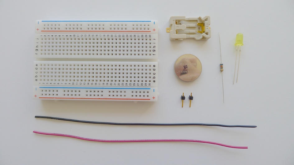 Parts for breadboard circuit