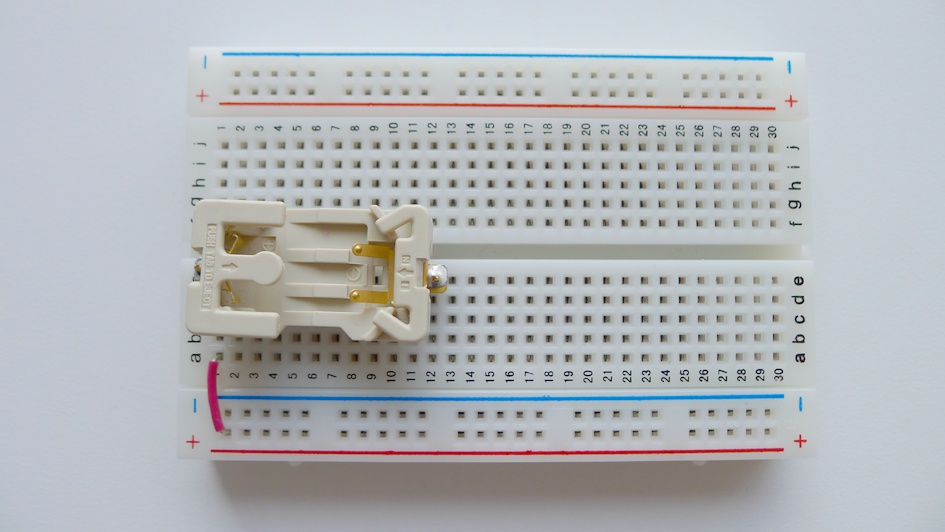 A shorter wire connecting A1 and power