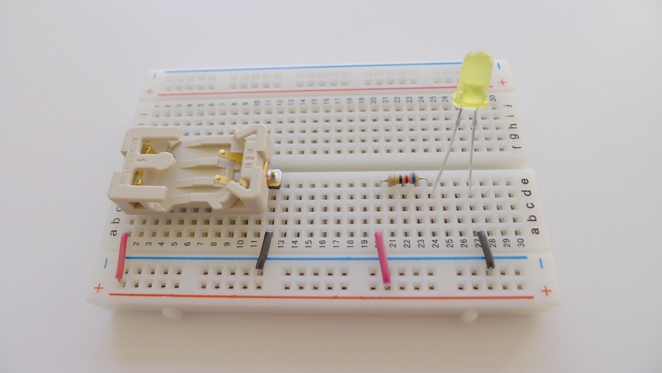 Adding a black wire to connect A27 and –