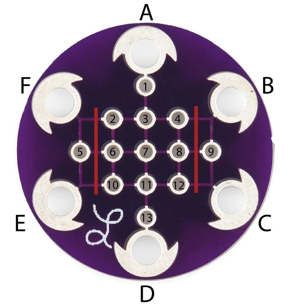 Cuts for connecting two lipos in series