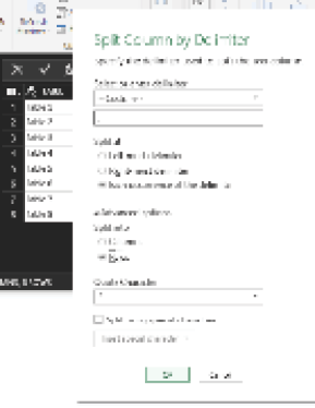 In the Split Column By Delimiter dialog, choose a Custom Delmiter with semi-colon and space. In the Advanced Options section, choose Split Into Rows.