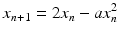 $$\displaystyle x_{n+1}=2x_{n}-ax_{n}^{2}$$