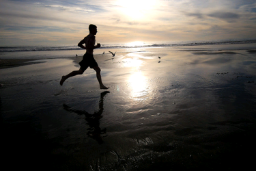 Running is a form of aerobic exercise.