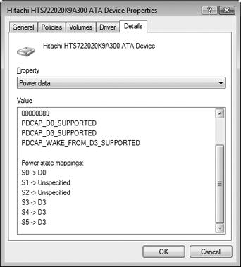 EXPERIMENT: Viewing a Driver's Power Mappings