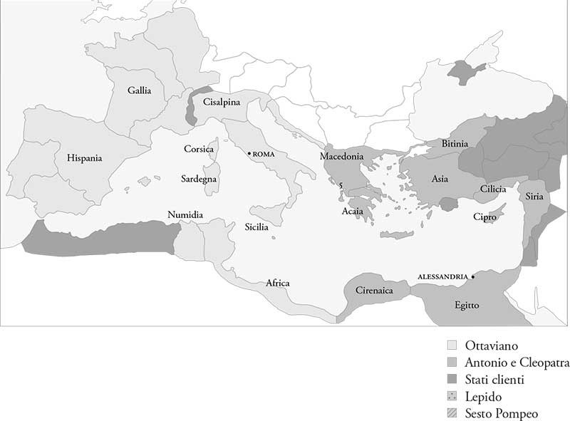 L’impero prima della battaglia di Azio