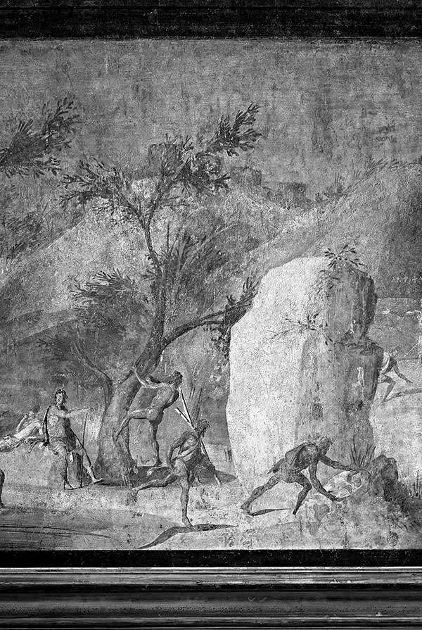 Domus c.d. dell’Odissea, scene dell’Odissea, avventure nel paese dei Lestrigoni, affresco, I secolo a.C., Città del Vaticano, Musei Vaticani