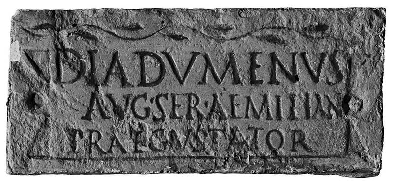 Colombario di Vigna Codini, epigrafe funeraria, I secolo a.C. - V secolo d.C.