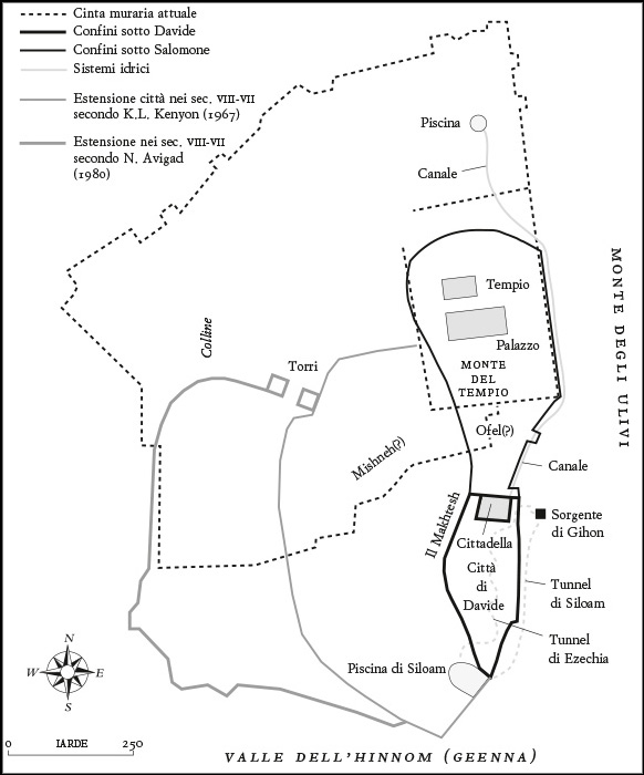 Gerusalemme nel periodo del Primo Tempio.
