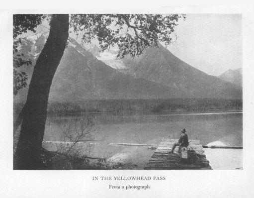 In the Yellowhead Pass. From a photograph.