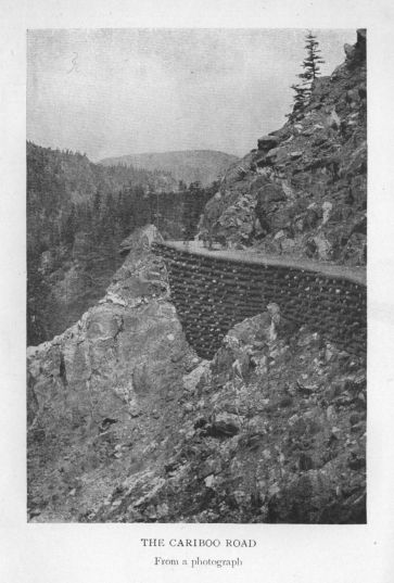 The Cariboo Road. From a photograph.