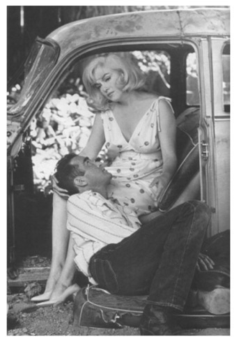 Monroe with Clift