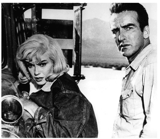 Doomed and in the desert: Monroe and Clift in The Misfits