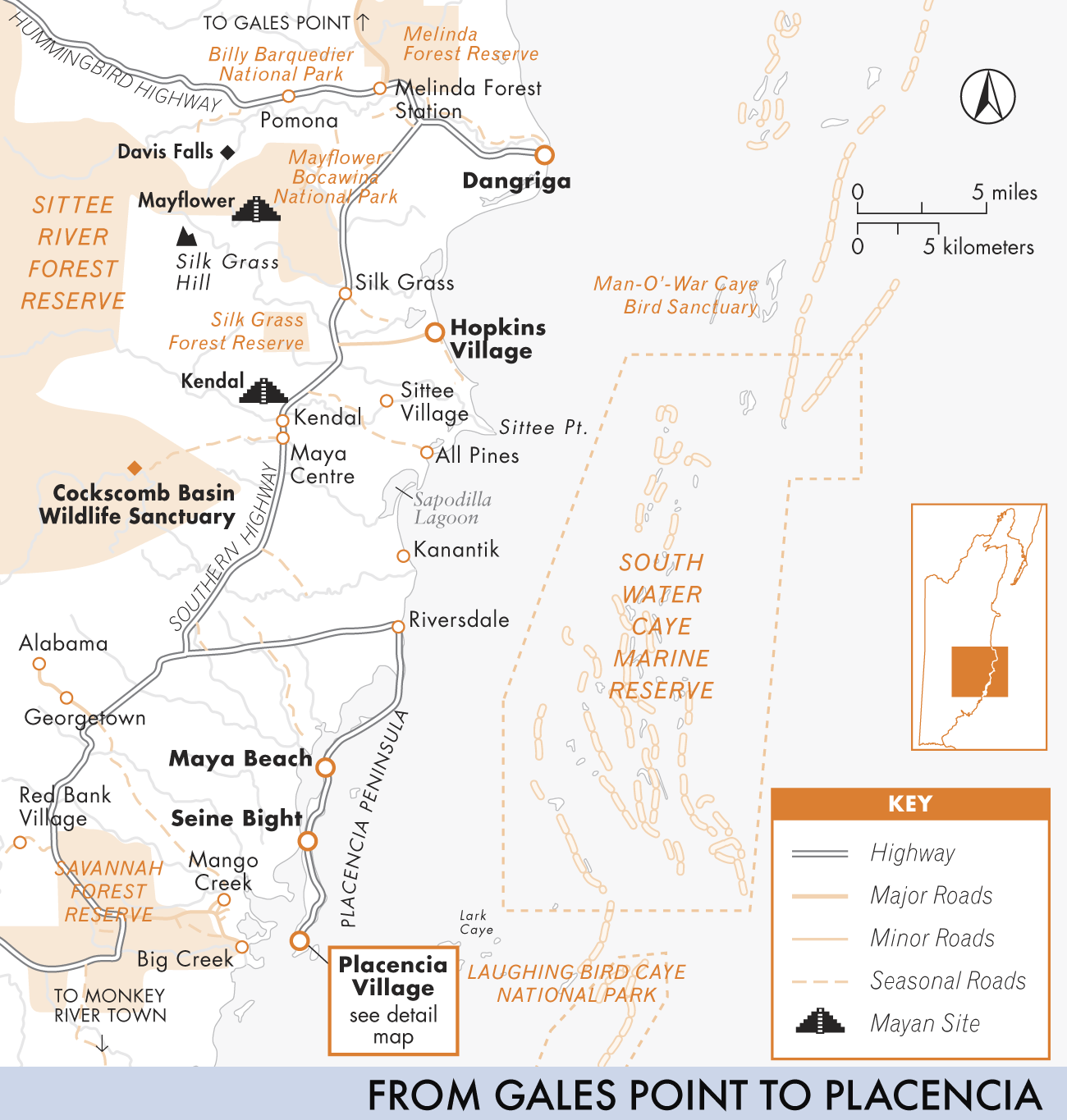 From Gales Point to Palencia