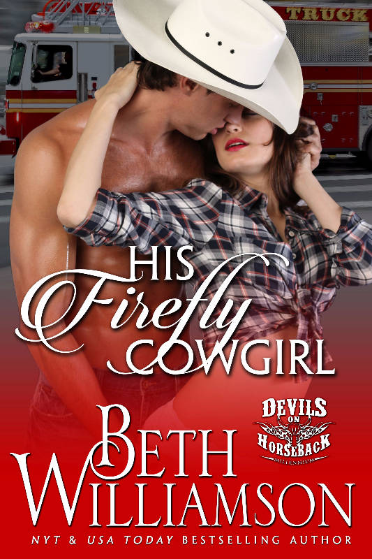 Cover for His Firefly Cowgirl