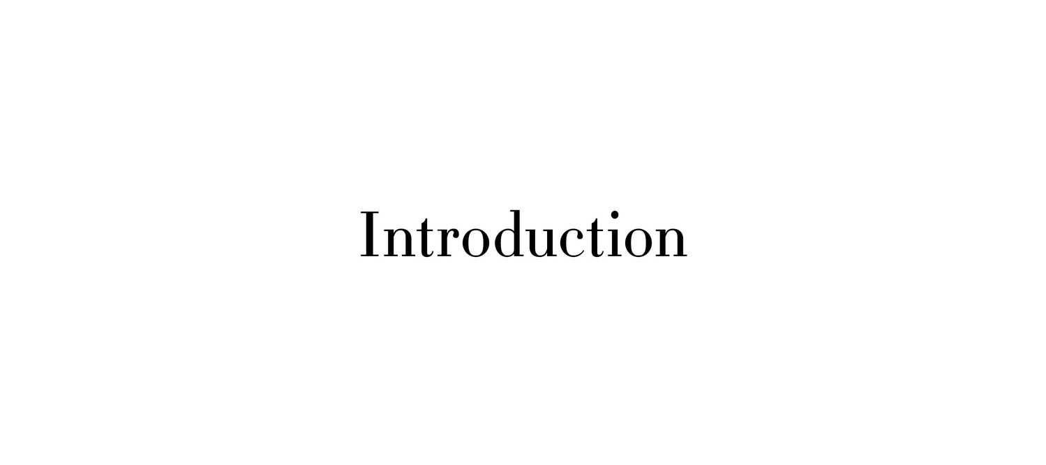 Introduction