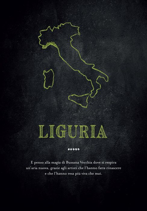 Liguria. E penso alla magia di Bussana Vecchia dove si respira un'aria nuova, grazie agli artisti che l'hanno fatta rinascere e che l'hanno resa più viva che mai