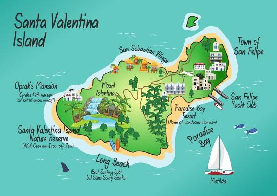 Santa Valentina Island