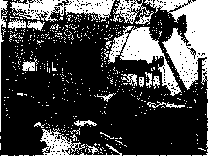 Fig. 13 Softening machine with batching apparatus