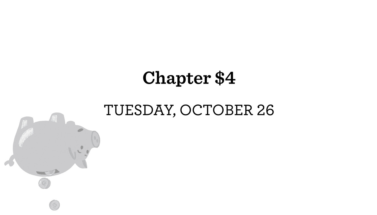 Chapter $4 Tuesday, October 26