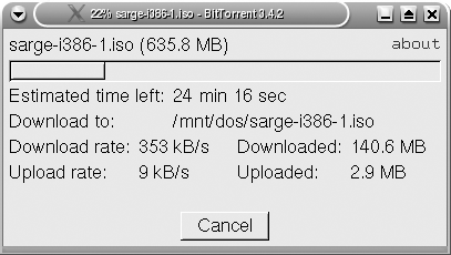 Fast BitTorrent download