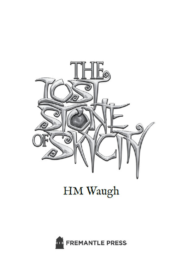 Book Title of The Lost Stone of SkyCity