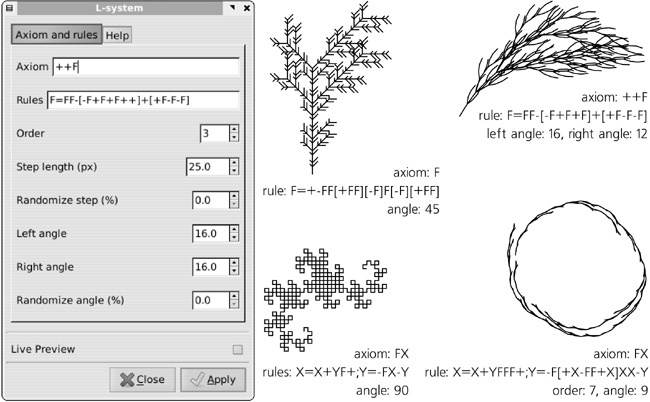 L-system examples