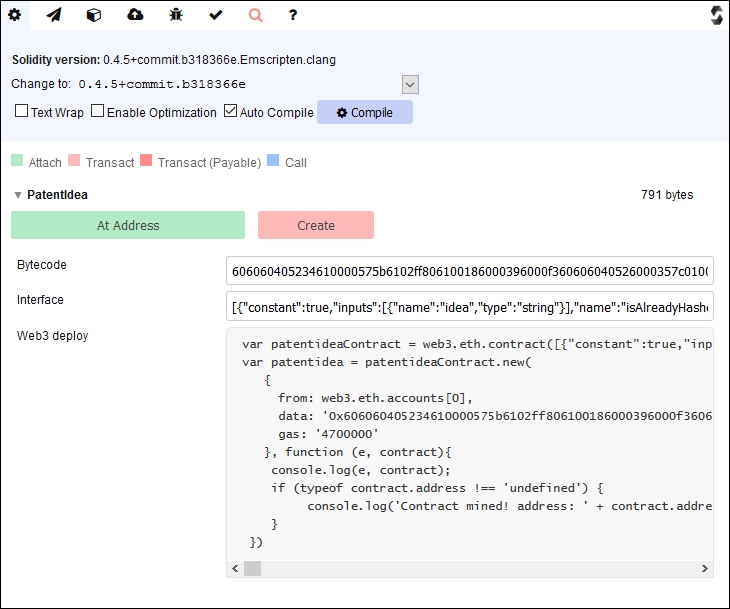 Example project: Proof of Idea