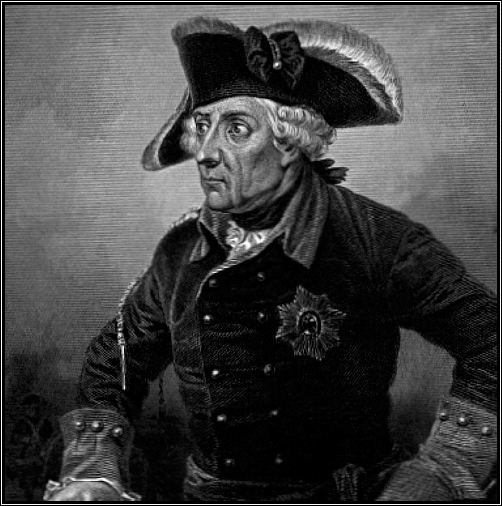 Frederick the Great of Prussia.