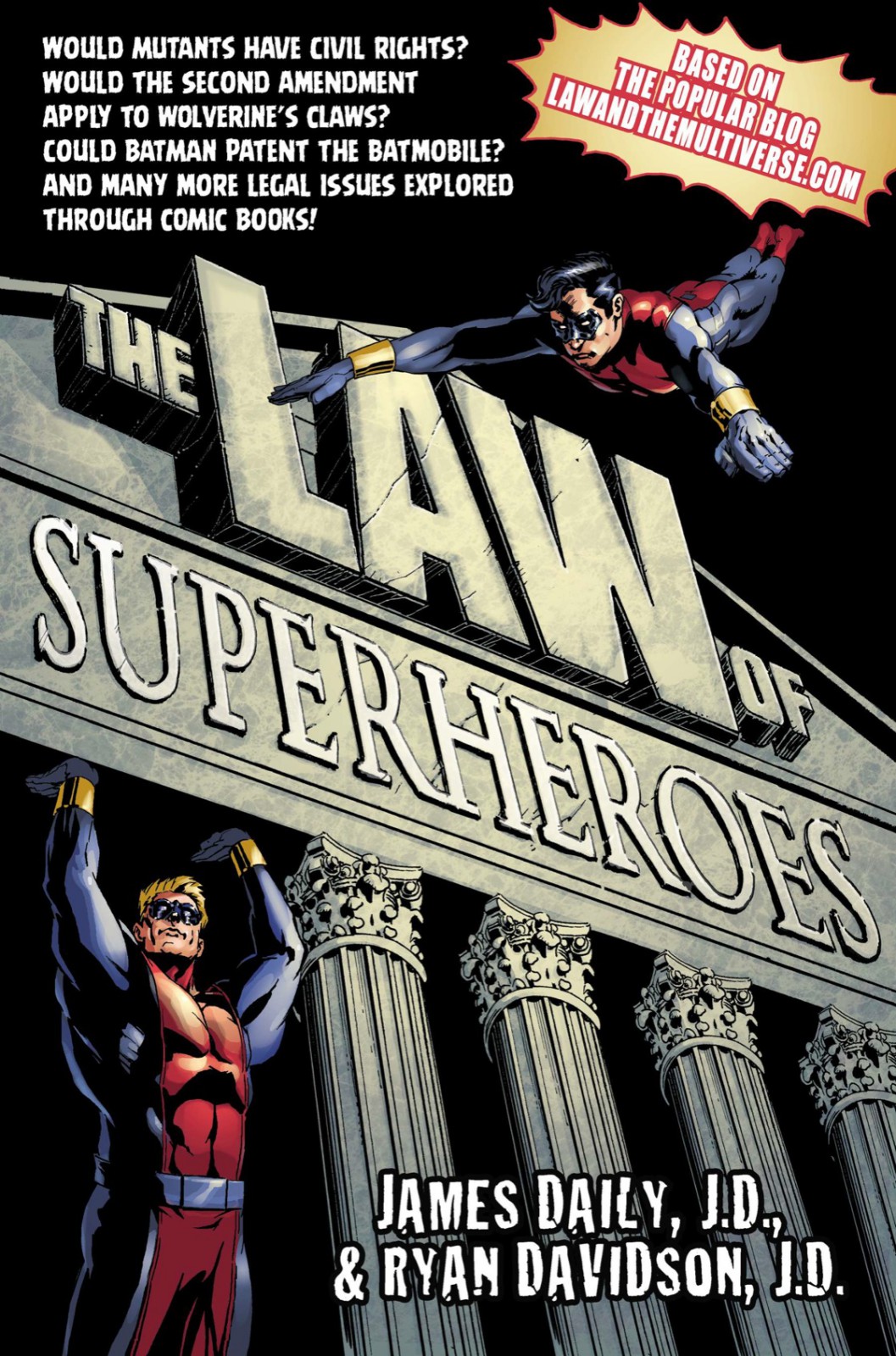 Cover image for The Law of Superheroes