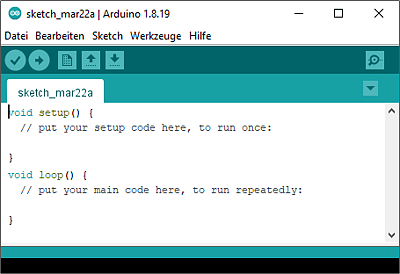 Arduino-Entwicklungsumgebung unter Windows  