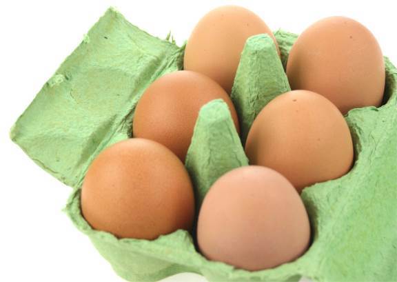 eggs in carton