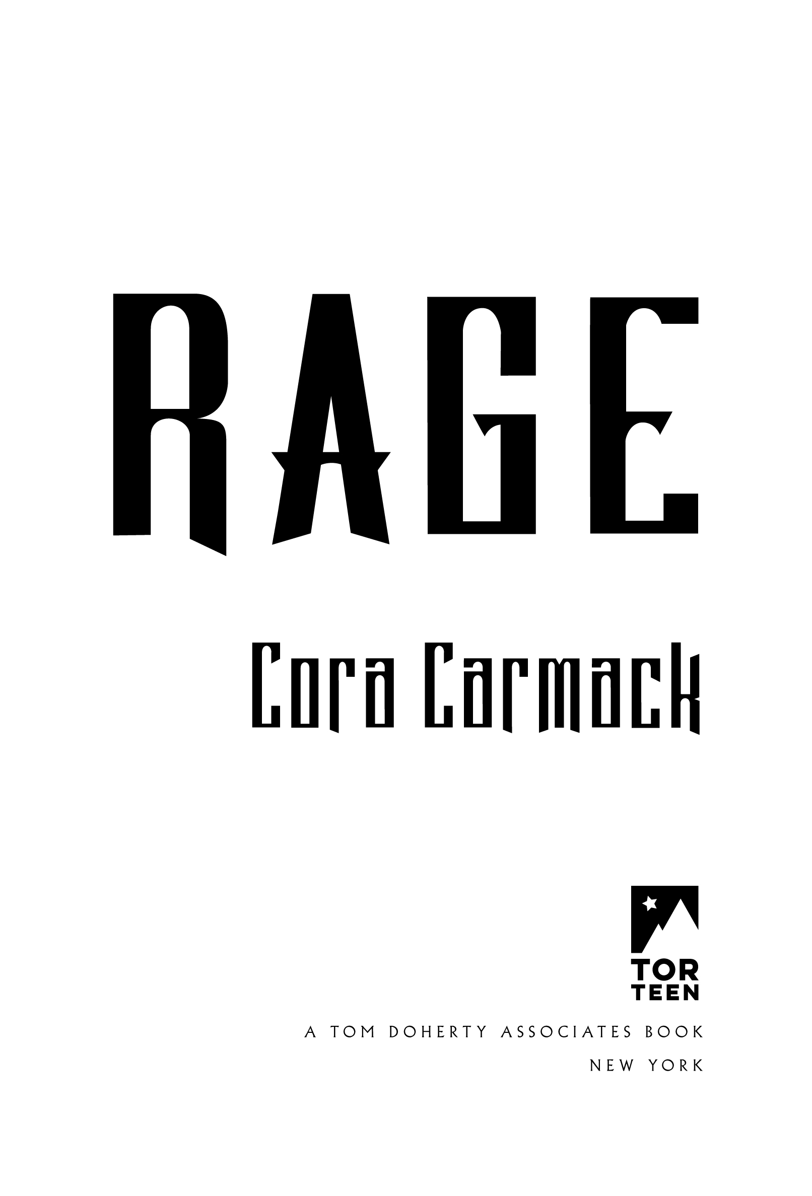 Rage by Cora Carmack