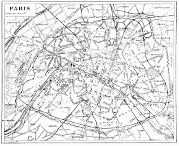 PARIS Limite des Arrondts