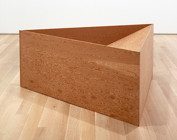  Donald Judd, , Douglas fir plywood, 1976