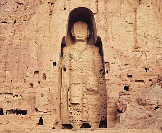  The Buddha, Bamiyan, Afghanistan, c. 500