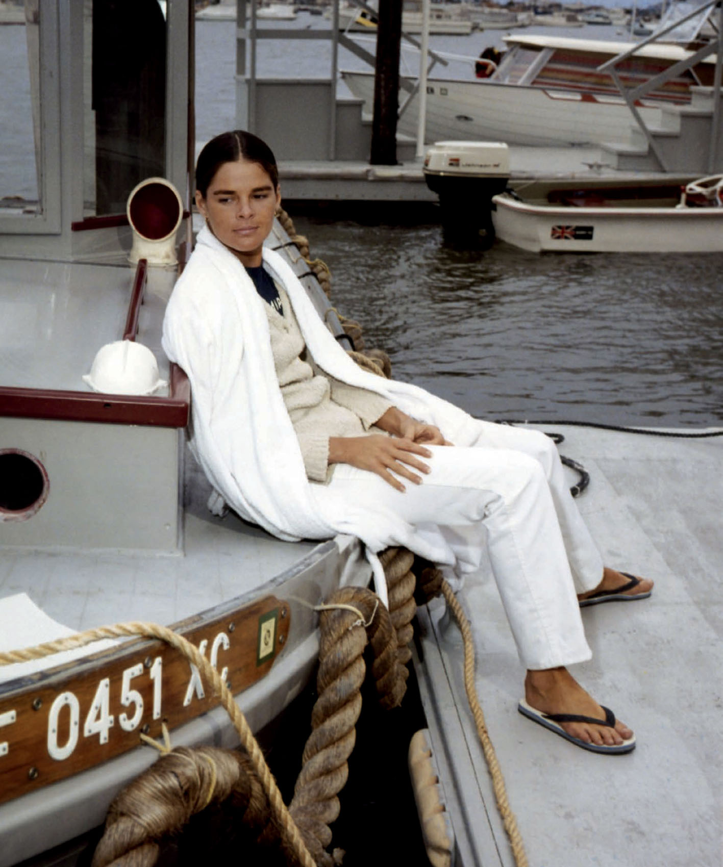 Ali MacGraw in Love Story (1970). Costumes by Ed Brennan and Linda Howard.