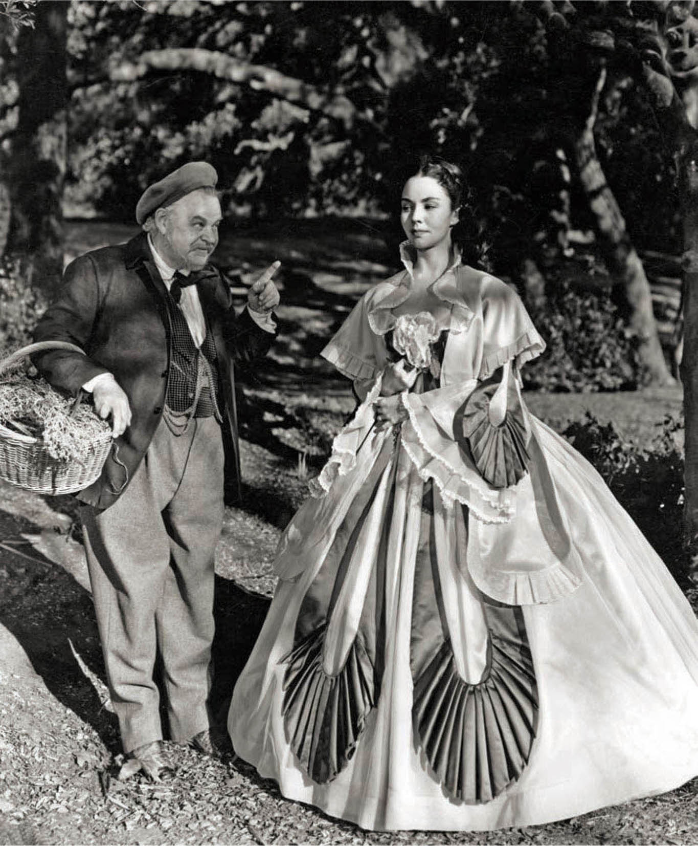 Jennifer Jones (right) in Madame Bovary (1949).