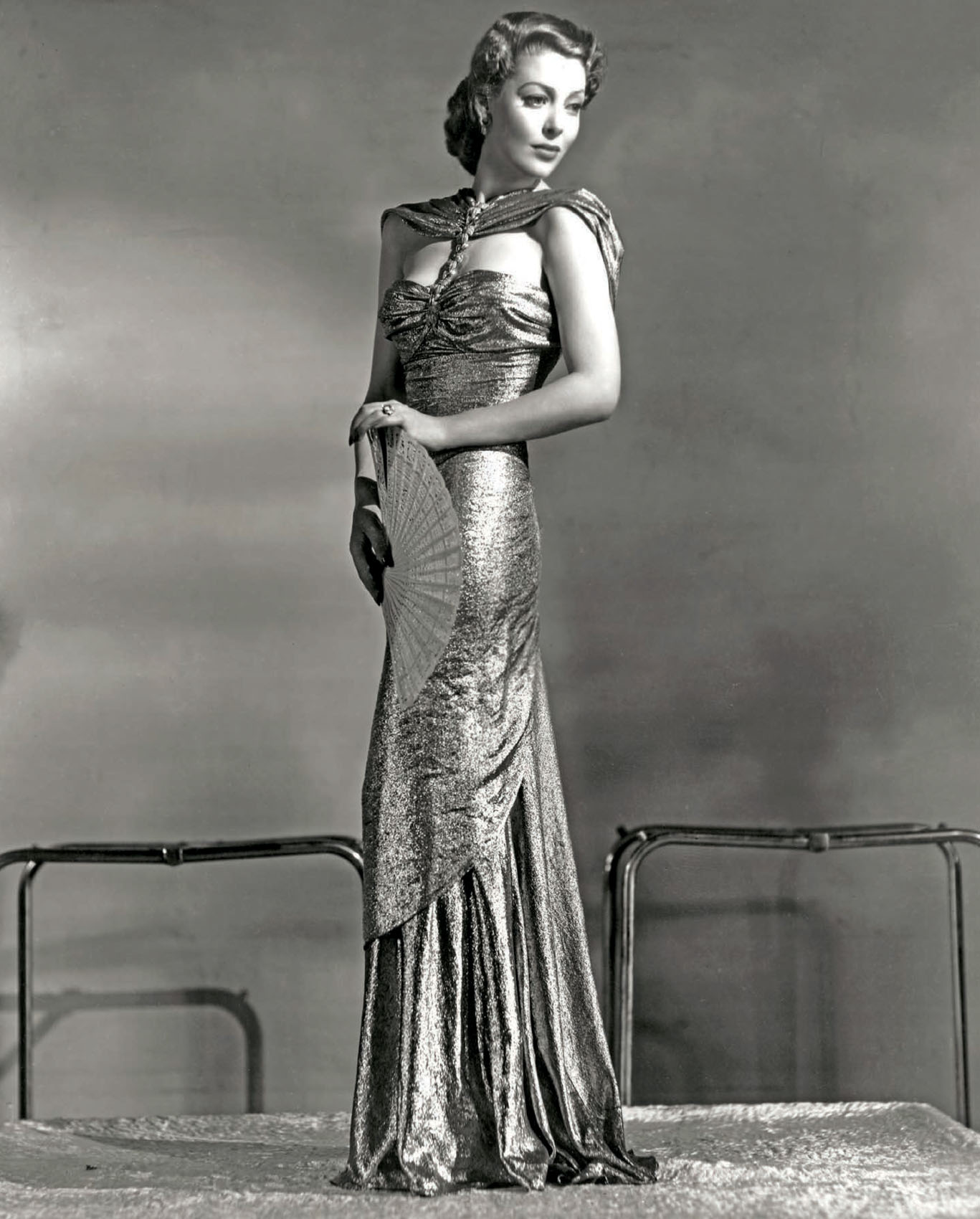 Loretta Young in He Stayed for Breakfast (1940).