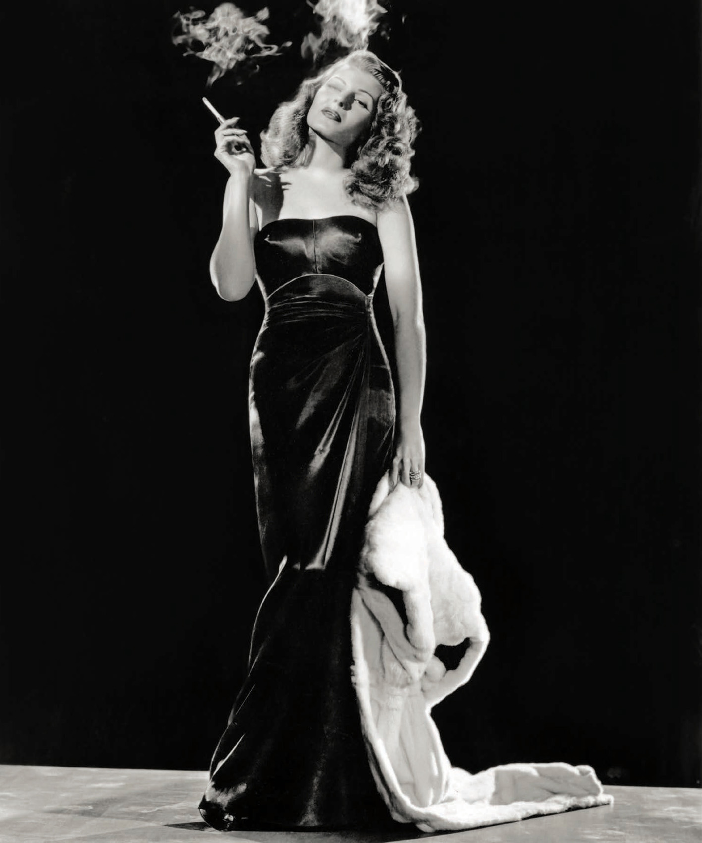 Rita Hayworth in Gilda (1946).