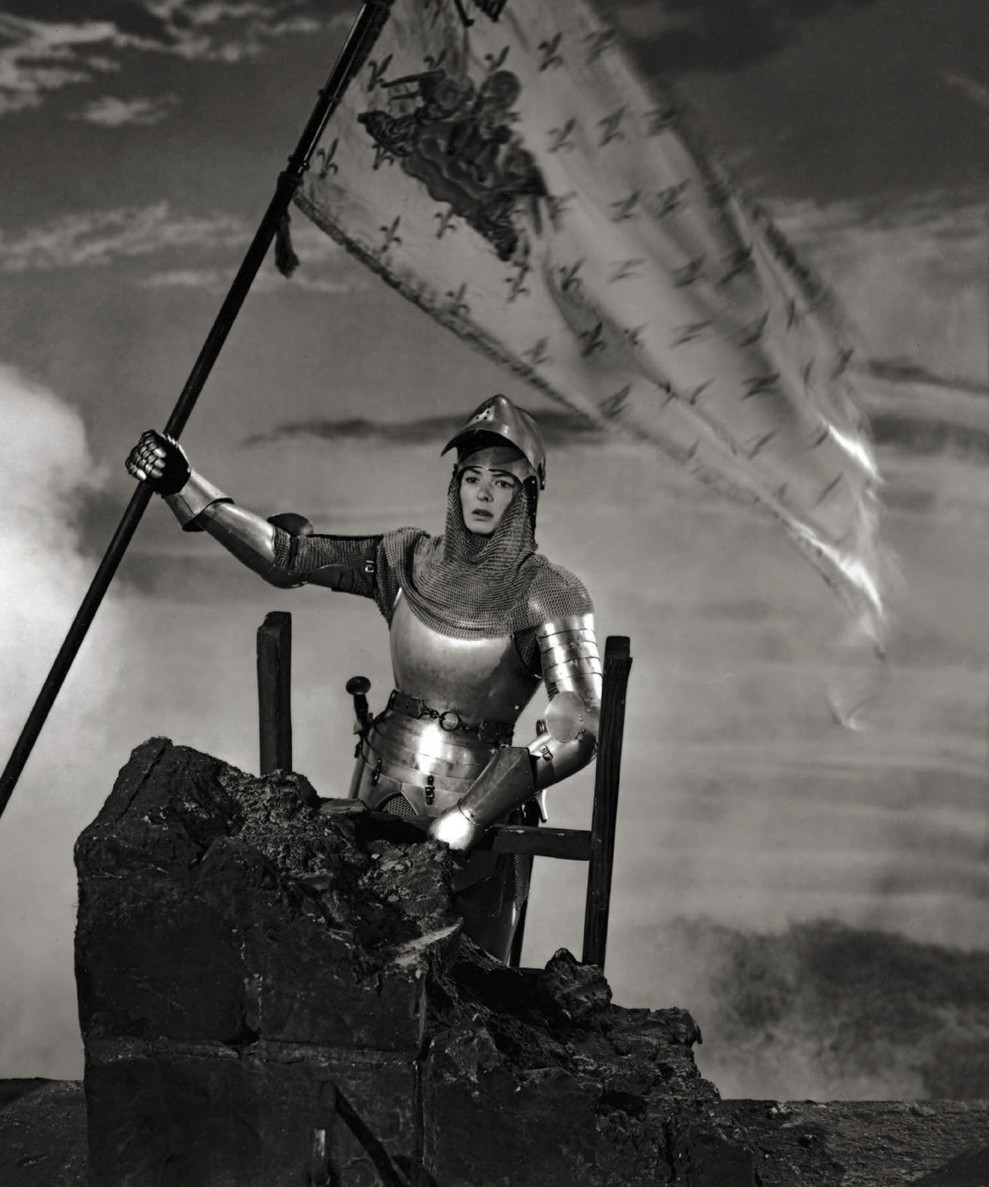 Ingrid Bergman in Joan of Arc.