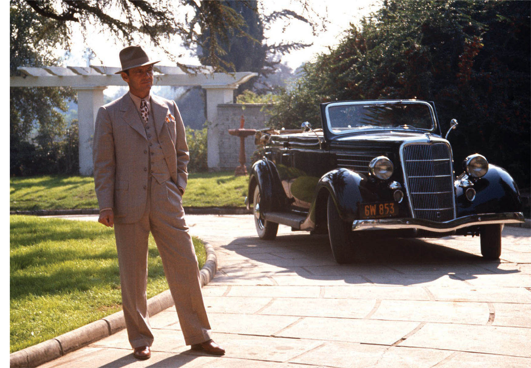 Jack Nicholson in Chinatown (1974).