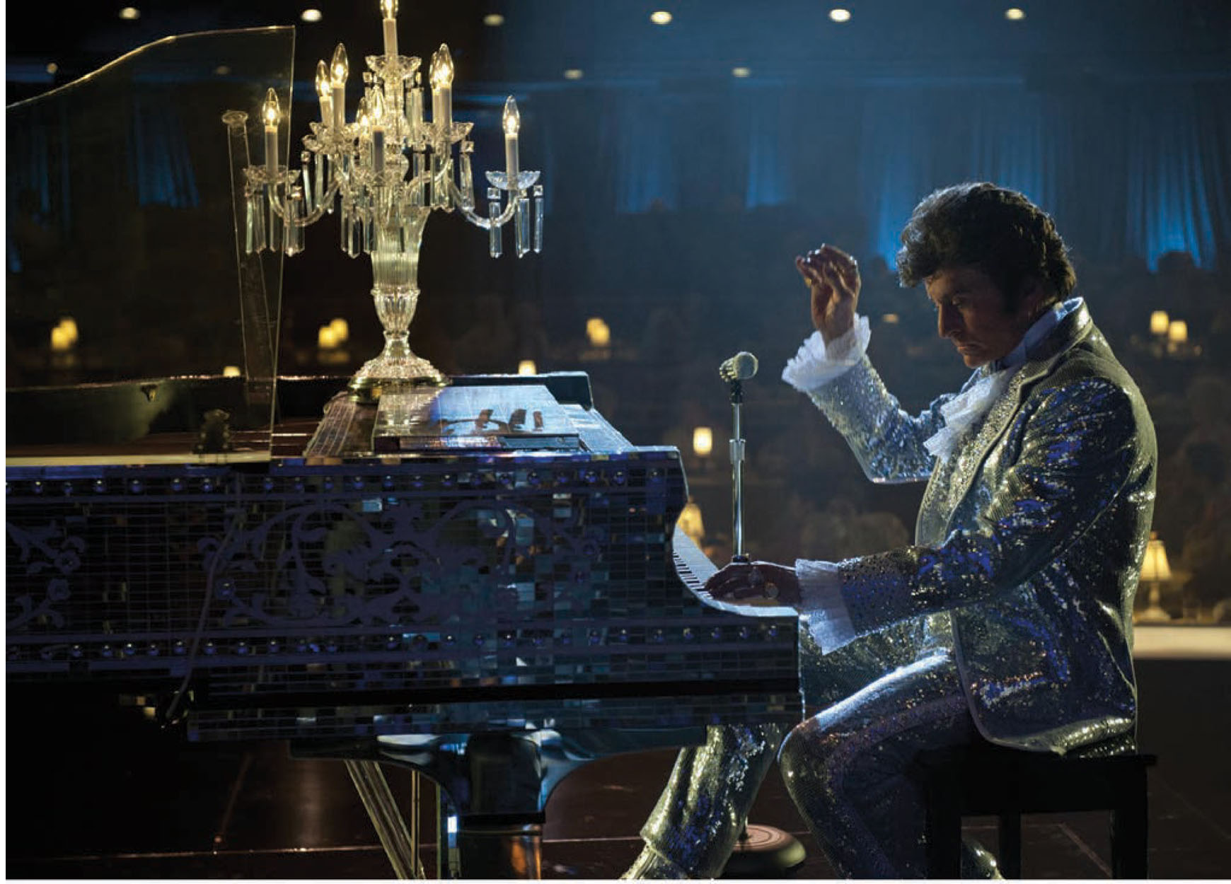 Michael Douglas as Liberace in Behind the Candelabra (2013).