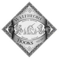 Wylfheort Books diamond logo B&W 2inches.png