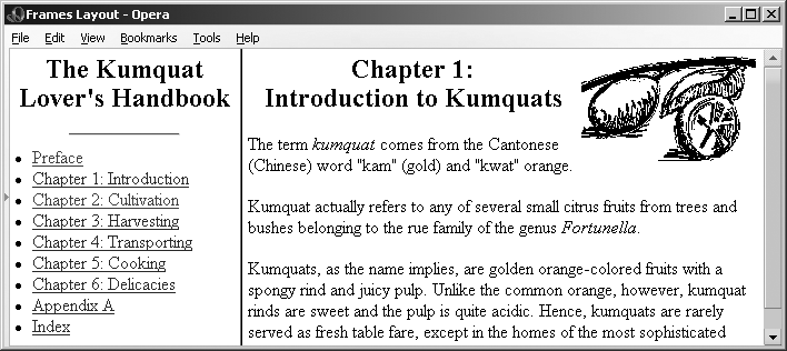 The contents of Chapter 1 are displayed in the adjacent frame