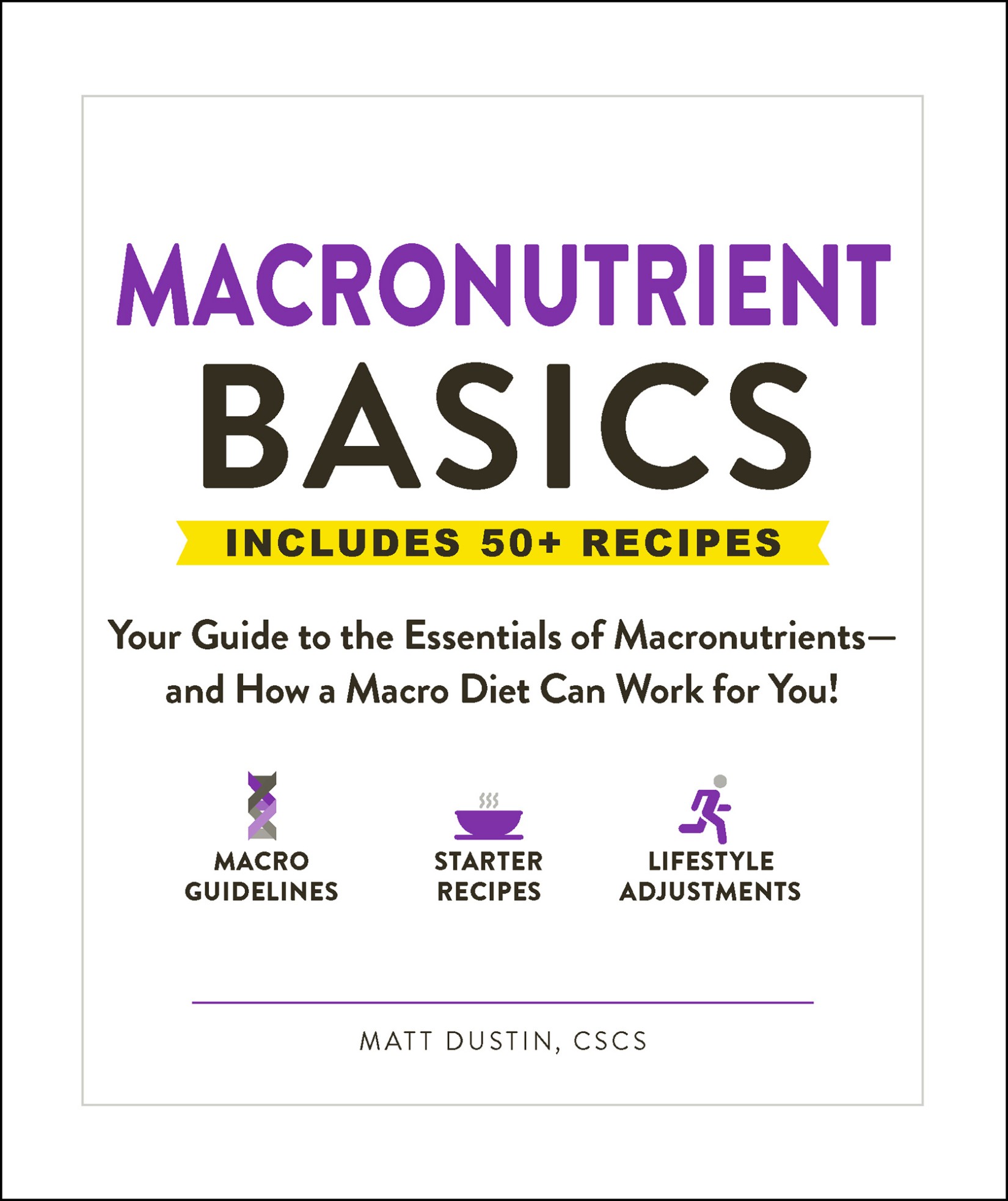 Cover: Macronutrient Basics, by Matt Dustin