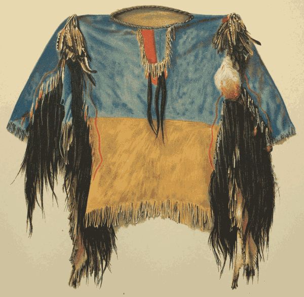 Plate III. SCALP SHIRT OF "LITTLE BIG MAN" (SIOUX).