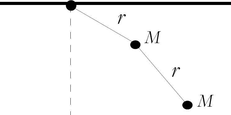 Figure 3: The double pendulum.