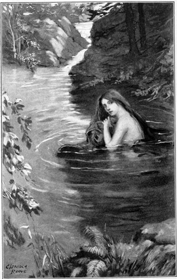 <i> Frontispiece</i> She saw the stranger break through the undergrowth