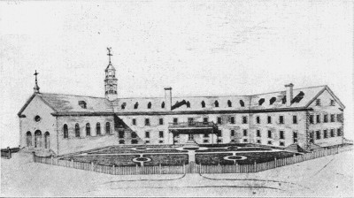 ANCIENT HOTEL-DIEU UP TO 1821 (ST. PAUL ST.)